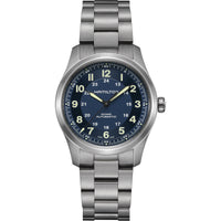 Hamilton Khaki Field Titanium Auto Men's Blue Watch H70205140