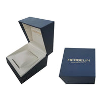 Herbelin Art Deco Ladies Mother of Pearl Zirconium Watch 17478B59