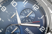 Hugo Boss Men's Watch Chronograph Aeroliner Blue HB1513183 - Watches & Crystals