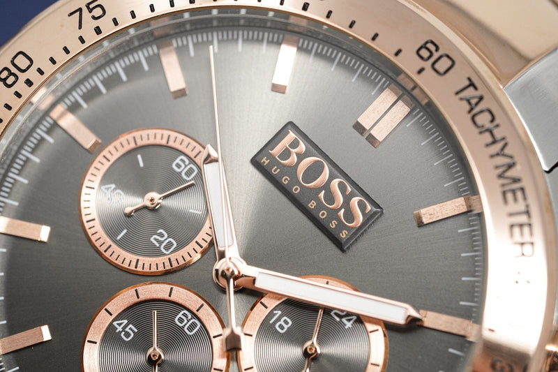 hugo boss tachymeter watch