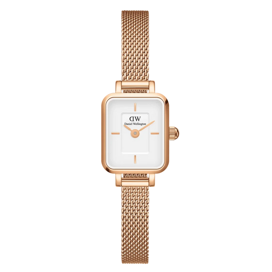 Daniel Wellington Quadro Mini Evergold Gold Champaign Ladies Watch DW00100656