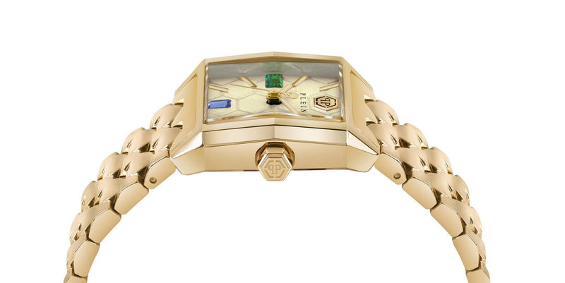 Philipp Plein Ladies Watch Offshore Square Gold PWMAA0522