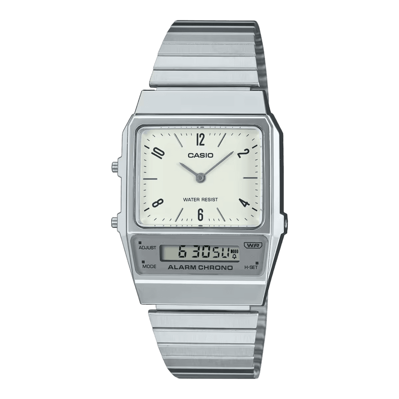 Casio vintage watch how to set time sales