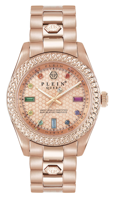 Philipp Plein Ladies Watch 36mm Queen Rose Gold PWDAA0821