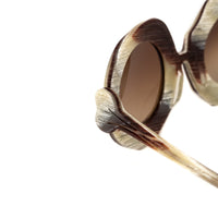 Jeremy Scott Sunglasses Bones Special Edition Brown Cream CAT2 JSBONESSPECSC2SUN - WatchPilot