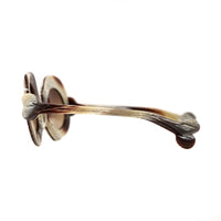 Jeremy Scott Sunglasses Bones Special Edition Brown Cream CAT2 JSBONESSPECSC2SUN - WatchPilot