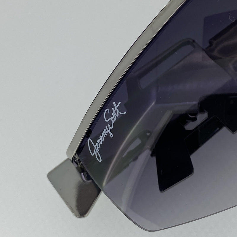 Jeremy Scott Sunglasses Gun Metal Shield Special Edition JSM16C2SUN - WatchPilot