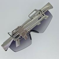 Jeremy Scott Sunglasses Gun Metal Shield Special Edition JSM16C2SUN - WatchPilot