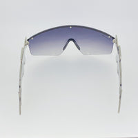 Jeremy Scott Sunglasses Gun Metal Shield Special Edition JSM16C2SUN - WatchPilot