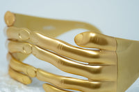 Jeremy Scott Sunglasses Metallic Gold Hands Special Edition JSHANDSC3 - WatchPilot