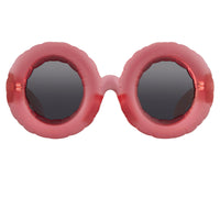 Jeremy Scott Sunglasses Pool Special Edition Frosted Pink CAT3 JSPOOLC4SUN - WatchPilot
