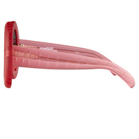 Jeremy Scott Sunglasses Pool Special Edition Frosted Pink CAT3 JSPOOLC4SUN - WatchPilot