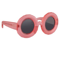 Jeremy Scott Sunglasses Pool Special Edition Frosted Pink CAT3 JSPOOLC4SUN - WatchPilot