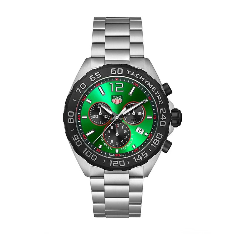 Tag Heuer CAZ101AP.BA0842 Men's Formula 1 Chronograph Green Watch