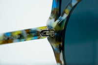 Khaleda And Fahad Sunglasses Cat Eyes Coloured Tortoise Shell with Orange Lenses CAT3 KR1C5SUN - WatchPilot