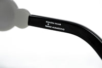 Khaleda And Fahad Women Sunglasses Cat Eyes Silver Titanium With Platinum Lenses Category 3 KR2C2SUN - WatchPilot