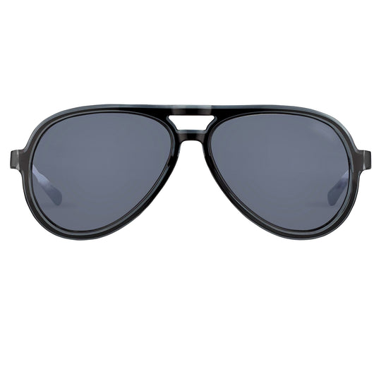 Kris Van Assche Men's Sunglasses Black and Blue KVA78C5SUN