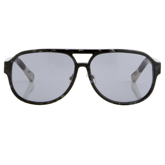Kris Van Assche Men's Sunglasses Tortoise Shell and Blue KVA20C2SUN