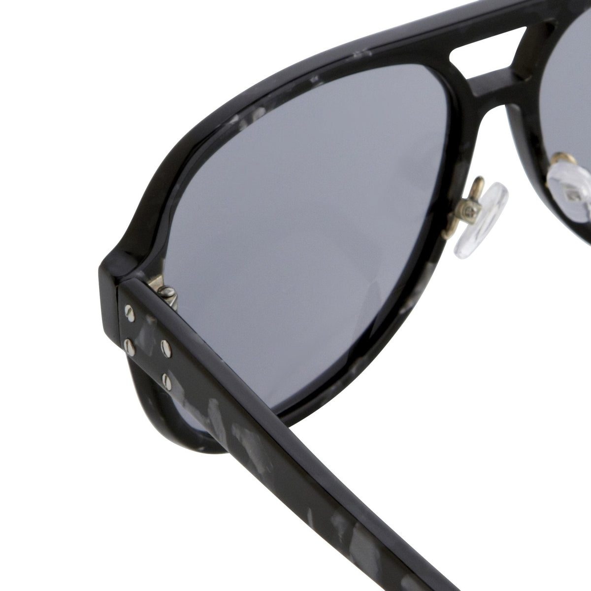 Kris Van Assche Men's Sunglasses Tortoise Shell and Blue