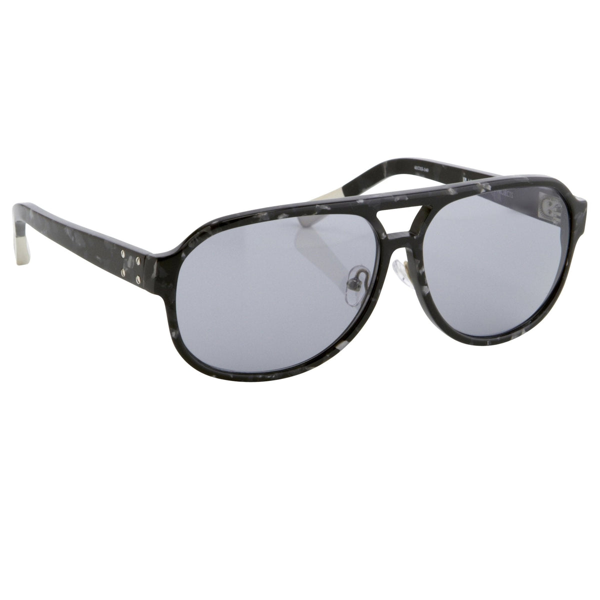 Kris Van Assche Men's Sunglasses Tortoise Shell and Blue