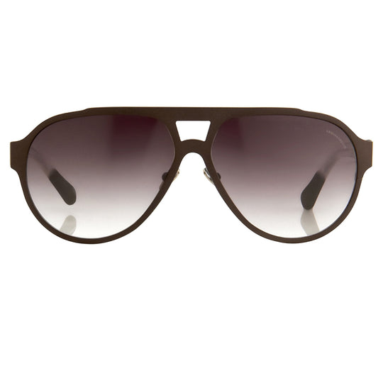 Kris Van Assche Sunglasses Dark Purple Brown and Grey