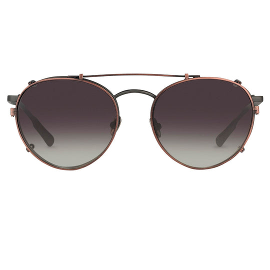 Kris Van Assche Sunglasses Round Bronze and Brown