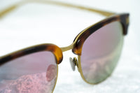 Kris Van Assche Sunglasses with D-Frame Classic Tortoiseshell Matte Bronze and Red Revo Lenses Category 3 - KVA76C5SUN - WatchPilot