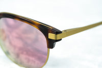 Kris Van Assche Sunglasses with D-Frame Classic Tortoiseshell Matte Bronze and Red Revo Lenses Category 3 - KVA76C5SUN - WatchPilot