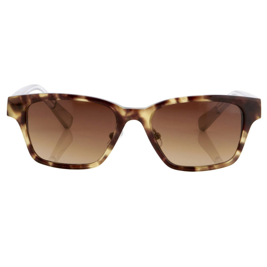 Kris Van Assche Sunglasses Rectangular Tortoise Shell and Brown KVA18C1SUN