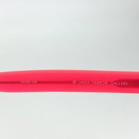 Markus Lupfer Sunglasses D-Frame Blue Glitter Neon Pink Lenses Category 3 Dark Tint ML5C6SUN - WatchPilot