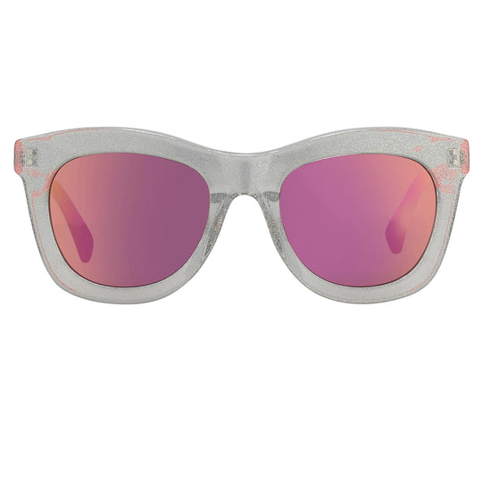 Markus Lupfer Sunglasses D-Frame Blue and Pink Revo
