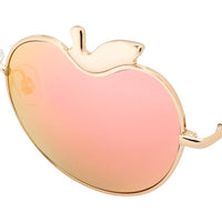 Markus Lupfer Sunglasses Special Apples Peach Mirror Lenses Category 3 Dark Tint ML12C6SUN - WatchPilot