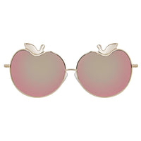 Markus Lupfer Sunglasses Special Apples Peach Mirror Lenses Category 3 Dark Tint ML12C6SUN - WatchPilot