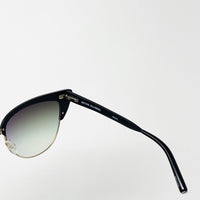 Matthew Williamson Sunglasses Cat Eye Black Aluminium with Peach Lenses MW180C4SUN - WatchPilot