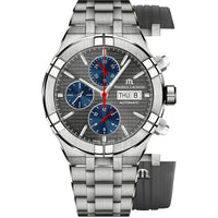 Maurice Lacroix Aikon Chronograph Men’s Grey Watch AI6038-TT03F-331-A