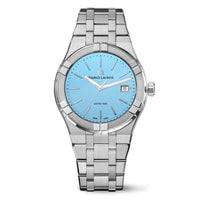 Maurice Lacroix Aikon Quartz Colours Edition Unisex Light Blue Watch AI1108-SS002-431-1