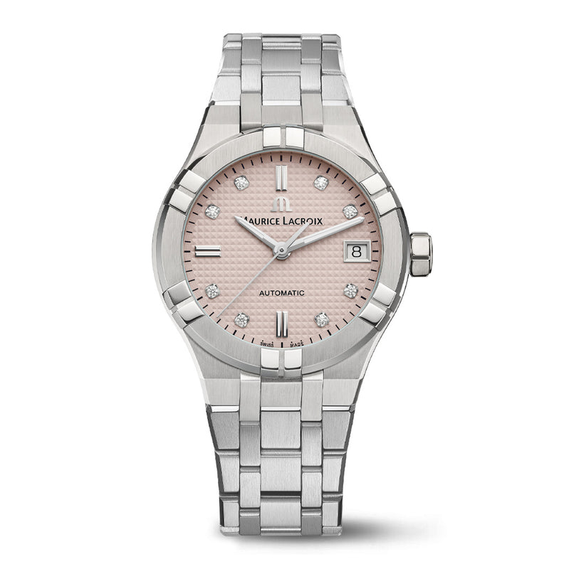 Maurice Lacroix Aikon Automatic Ladies' Pink Watch AI6006-SS00F-550-E