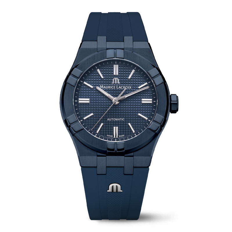 Maurice Lacroix Aikon Automatic Unisex Blue PVD Watch AI6007-PVC00-430-4