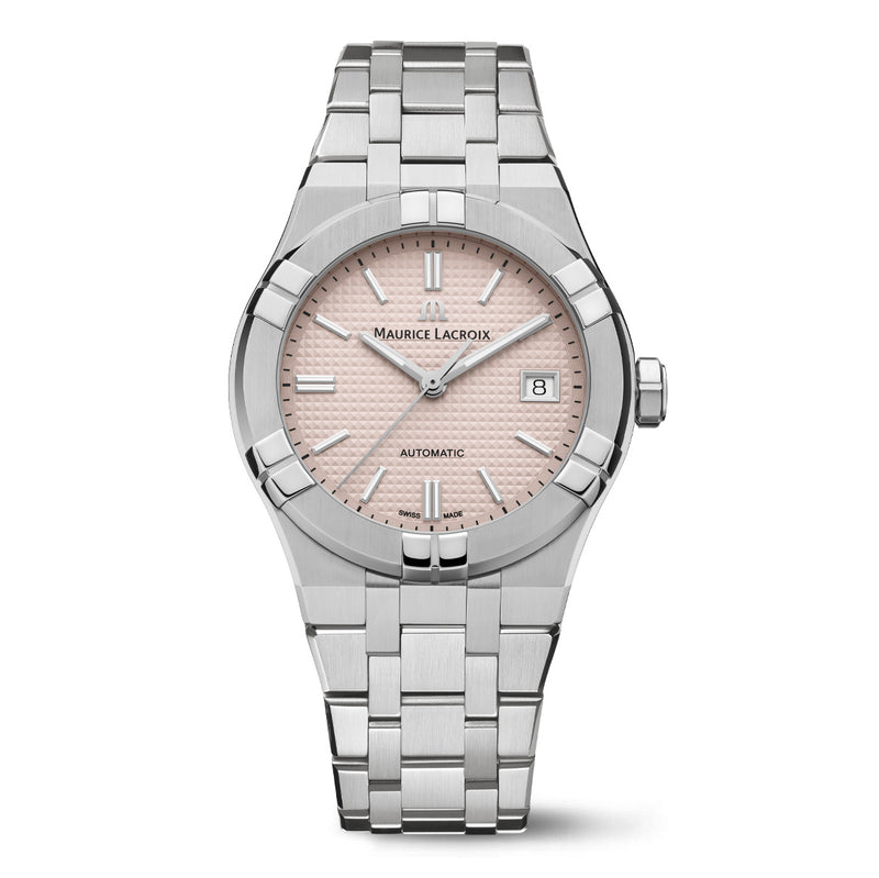 Maurice Lacroix Aikon Automatic Limited Summer Edition Unisex Pink Watch AI6007-SS00F-530-E