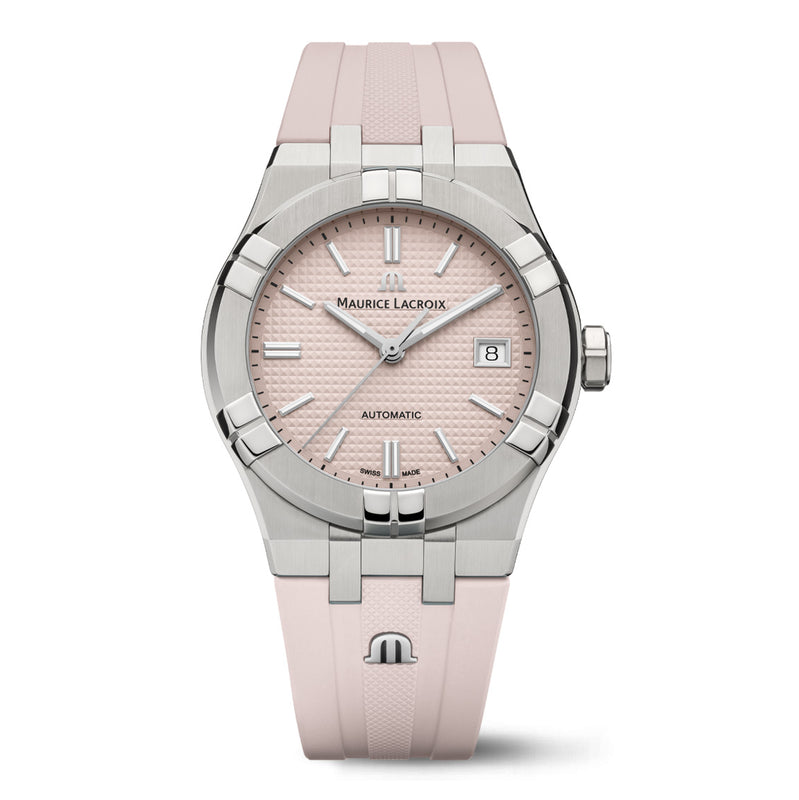 Maurice Lacroix Aikon Automatic Limited Summer Edition Unisex Pink Watch AI6007-SS00F-530-E