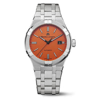 Maurice Lacroix Aikon Automatic Men's Orange Watch AI6008-SS00F-530-E