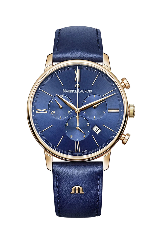 Maurice Lacroix Men's Blue Eliros Watch EL1098-PVP01-411-1