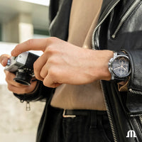 Maurice Lacroix Pontos Chronograph Men's Black Watch PT6388-SS001-321-2