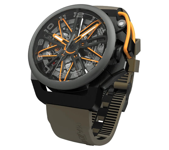 Mazzucato Watch Automatic RIM GT Orange GT4-OR