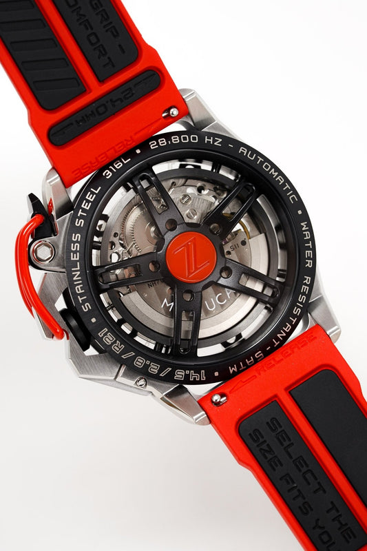 Mazzucato RIM GT Men's Chronograph Watch Red GT2-RD - WatchPilot