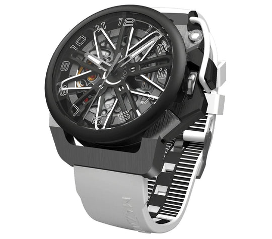 Mazzucato Watch Automatic RIM GT White GT3-WH