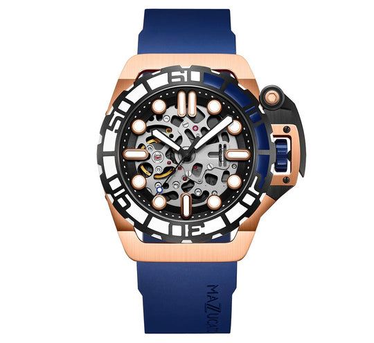 Mazzucato RIM SUB Men's Automatic Watch Blue SK2-RG