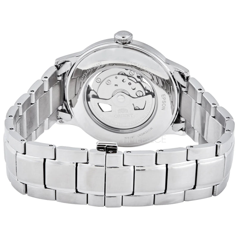 Orient Bambino 2nd Generation Open Heart Men's Green Watch RA-AG0026E30B
