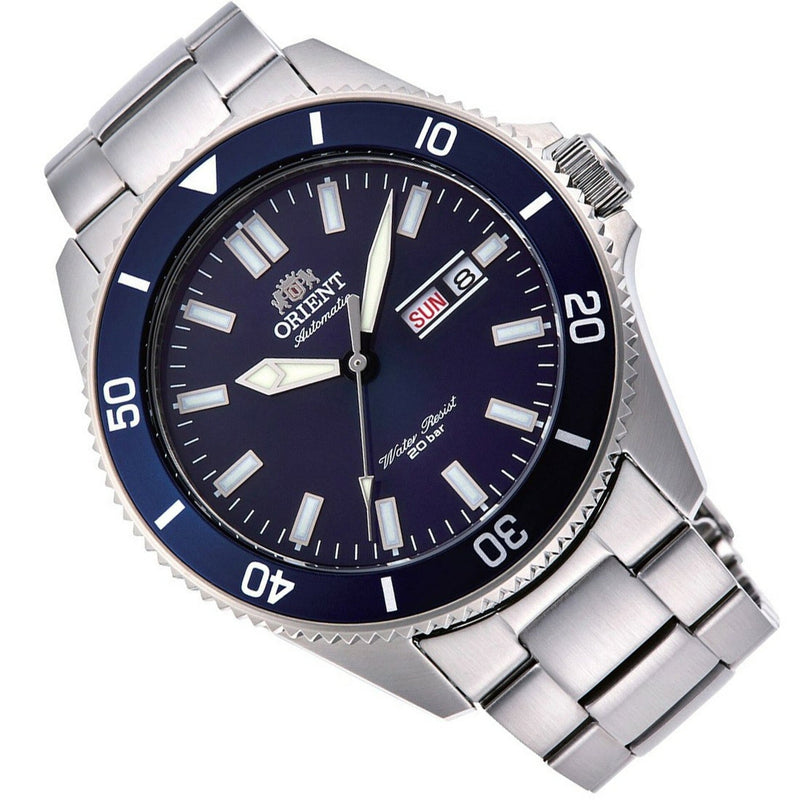 Mechanical Watch - Orient Mako III Men's Silver Watch RA-AA0009L19B