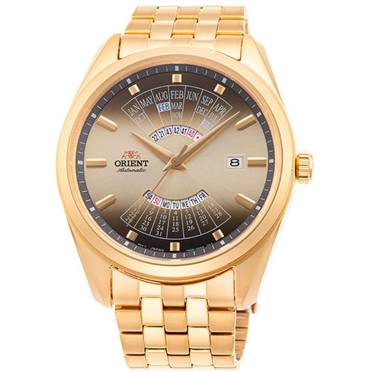 Orient Multi-Year Calendar Men's Gold Watch RA-BA0001G10B